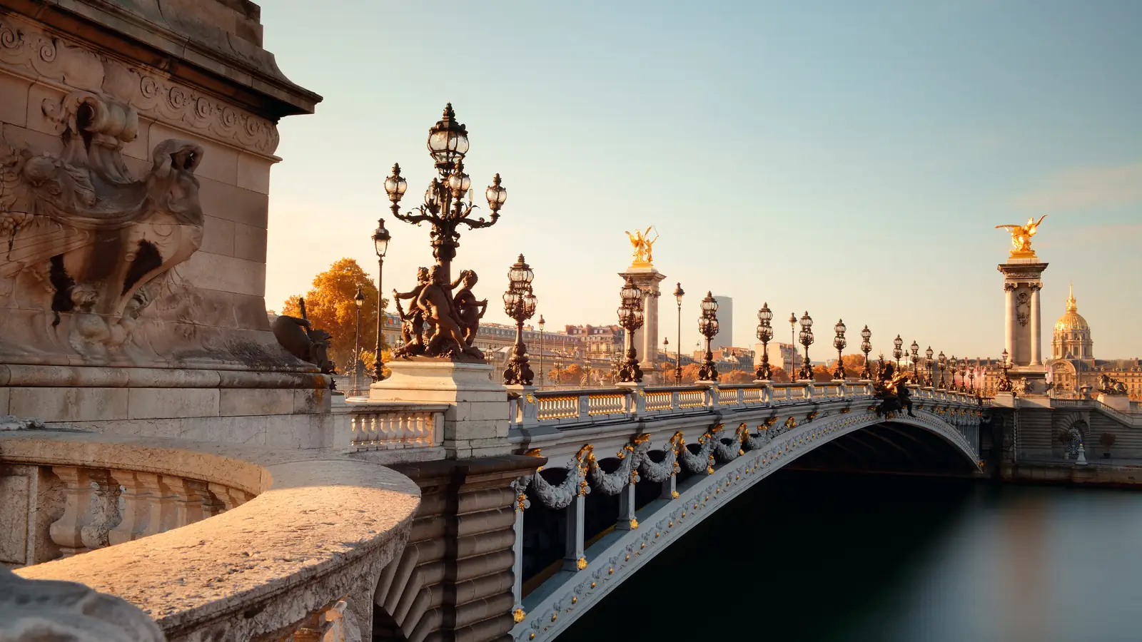 Pont Alexandre III over the Seine in Paris