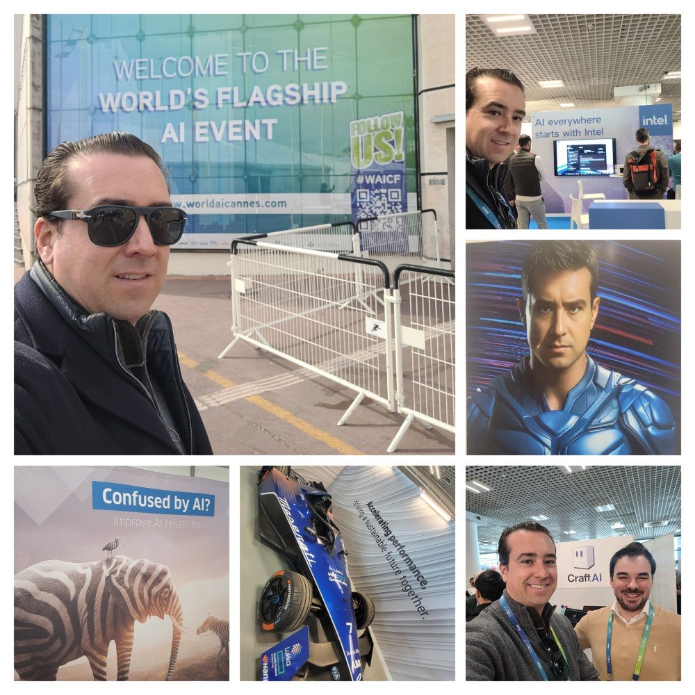 🚀 My Journey at the World AI Cannes Festival #WAICF24 🚀 3 Realtor on the French Riviera , Asher McInerney , Agent , Real Estate Agent "Intel Corporation’s AI-powered superhero booth at WAICF24.
